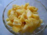 秀色的菠萝炒饭做法图解8)