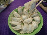 在家做的冰花煎饺