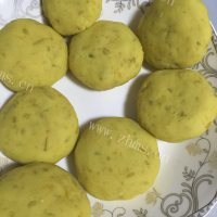 奶香红薯饼#妙搭新食做法图解5)