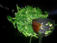 家常菜蚝油菠菜做法图解7)