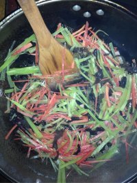 家常菜鱼香肉丝做法图解7)
