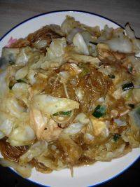 家常菜包菜粉条