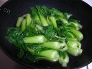 口感好的香菇油菜做法图解5)