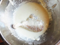 美味的黄金琵琶腿做法图解5)