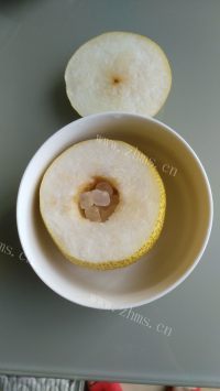 我的冰糖炖雪梨做法图解4)