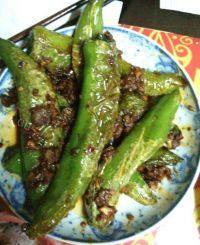 豆豉虎皮青椒