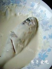 家常菜酥炸小黄花做法图解3)