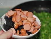 橄榄菜炒豆丁做法图解5)