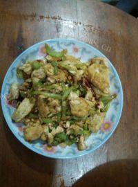 鲜香虾酱炒豆腐做法图解9)