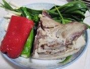 蒜香回锅肉做法图解1)