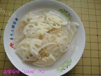 家常菜辣炒藕片做法图解4)