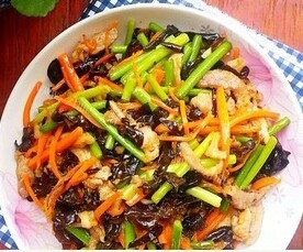 香气浓郁的鱼香肉丝