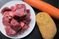 「家有大厨」土豆烧牛肉做法图解1)