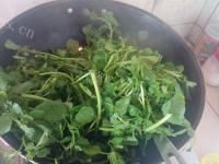 家常菜蒜香西洋菜做法图解5)