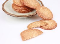 五味俱全的芝麻脆饼做法图解6)