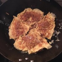 菜脯蛋做法图解6)