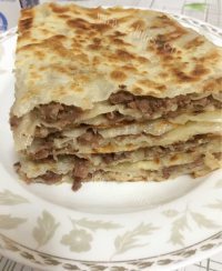 自制千层肉饼做法图解7)