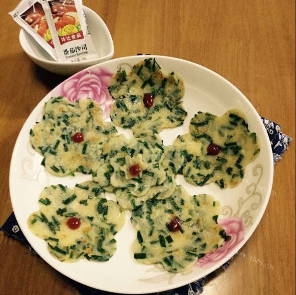 香气浓郁的韭菜煎饼