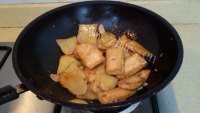 美味葱香土豆炒黄金豆腐的做法图解十