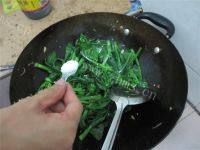 家常菜蒜香芥兰做法图解6)