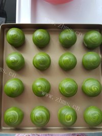 自制抹茶蛋黄酥