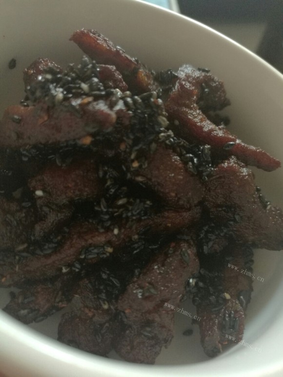 喷香的自制牛肉干