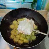 黄瓜凉皮榨菜汤的做法图解七