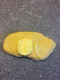 美味的南瓜面包做法图解3)