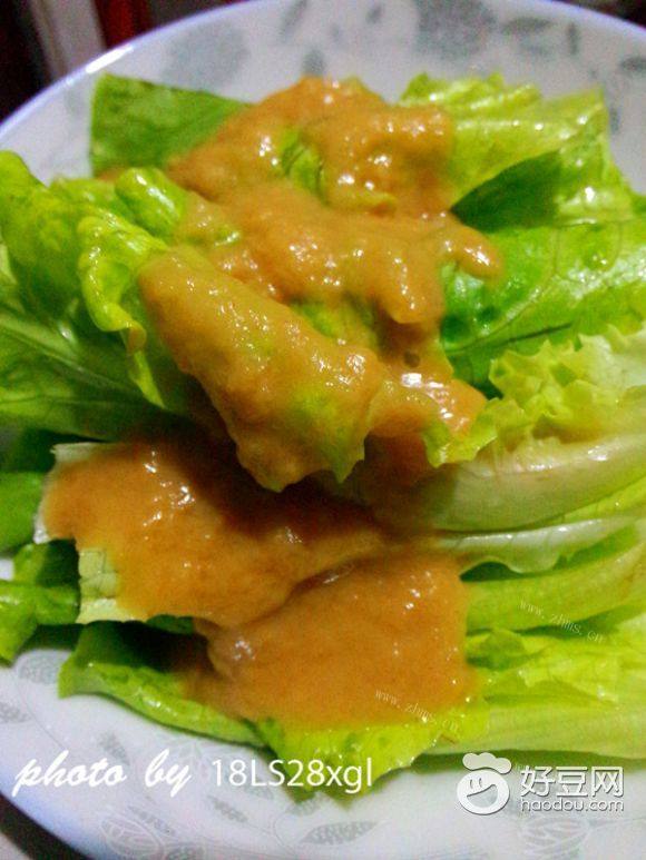 麻酱生菜
