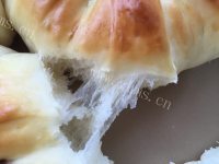 自制豆沙花朵面包