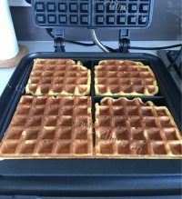 好吃的南瓜松饼做法图解6)