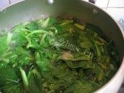 青菜蛋饺汤做法图解3)