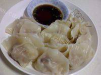 自己做的香菇猪肉水饺