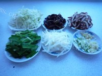 美味春饼炒合菜做法图解3)