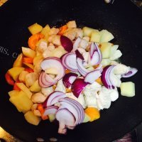 美味的咖喱鸡肉做法图解5)
