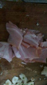 「DIY」干煸培根菜花做法图解2)