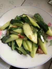 家常菜清炒黄瓜