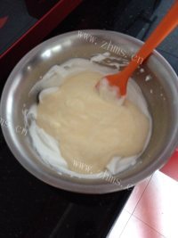 自制日式轻乳酪蛋糕做法图解14)
