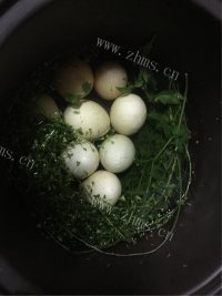 营养的地米菜煮鸡蛋做法图解3)