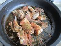 美味的煎羊排