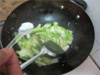 爱上清炒大白菜做法图解4)