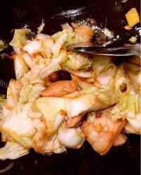 家常菜大白菜炖豆腐做法图解5)