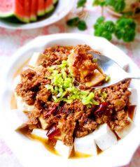 肉末蒸豆腐（懒人版）