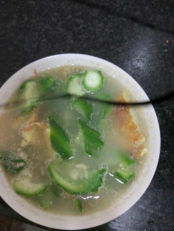 喷香的丝瓜鸡蛋汤