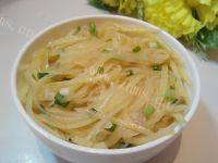 家常菜清炒土豆丝