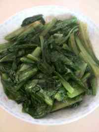 家常菜素炒油麦菜