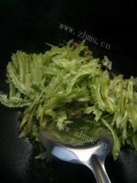 家常菜干煸苦瓜做法图解5)