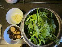 家常菜香菇炒菜心做法图解1)