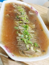 美味扒羊肉条做法图解3)