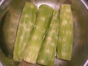 家常菜肉片炒莴苣做法图解1)